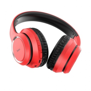 Наушники полноразмерные HOCO W28, Journey, Bluetooth, цвет: красный Наушники полноразмерные HOCO W28, Journey, Bluetooth, цвет: красный