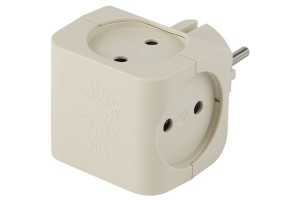 ЭРА SP-4-I Тройник 4гн.без заземлен(сл.кость) ЭРА SP-4-I Тройник 4гн.без заземлен(сл.кость)