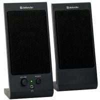 Defender SPK 165 /170 черные 2.0, 2х2 W, разъем для наушников, USB