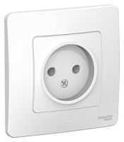 SE Blanca внутр Бел Розетка б/з без шторок 16А, 250В