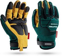 Профессиональные комбинированные перчатки KRAFTOOL Panzer р XL (10), виброзащита 11298-XL