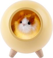 Ночник - светильник светодиодный ЭРА NLED-468-1W-Y хомяк желтый