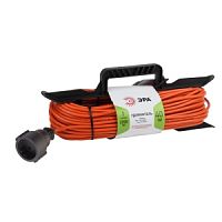 Удлинитель силовой ЭРА UFx-1-2x1.0-40m на рамке без заземления 1 розетка 40м ПВС 2х1мм2