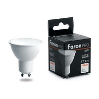 Лампа светодиодная Feron.PRO LB-1608 GU10 8W 6400K