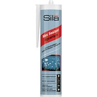 Силиконовый аквариумный герметик Sila PRO Max Sealant, AQ черный, 290 мл