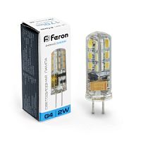 Лампа светодиодная Feron LB-420 JC G4 12V 2W 6400К