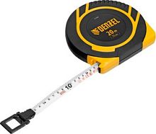 Рулетка геодезическая 20 м х 15 мм, закрытый корпус, фиберглассовая лента