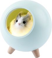 Ночник - светильник светодиодный ЭРА NLED-468-1W-GR хомяк зеленый