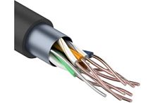 Кабель витая пара FTP 4PR 24AWG, CAT5e наружный (OUTDOOR) (бухта 305м) REXANT