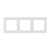 Рамка 3 поста Стокгольм белая EKF PROxima