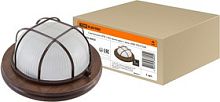 Светильник НПБ1302 венге круг с реш. 60Вт IP54 TDM Electric