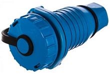 Розетка кабельная ABL с крышкой и замком,2P+E, IP68, 16А, 250V (синий) Розетка кабельная ABL с крышкой и замком,2P+E, IP68, 16А, 250V (синий)