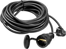 ЗУБР КГ-325-Ш, КГ, 3 х 2.5 мм2, 10 м, IP44, 4000 Вт, силовой удлинитель-шнур, Профессионал