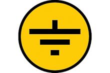 Самоклеящаяся этикетка IEK 30х30 мм, символ "Заземление" 