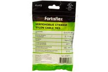 Стяжки нейлоновые КСС 3х60 (белый) (100шт.) Fortisflex