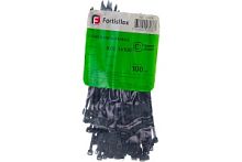 Стяжки нейлоновые КСС 3х100 (черный) (100шт.) Fortisflex Стяжки нейлоновые КСС 3х100 (черный) (100шт.) Fortisflex