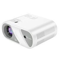 Проектор беспроводной HOCO DT1 Smart projector 720P WiFi 2.4+5G BT5.0 (Same screen version) белый