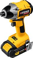 STEHER V1, 20 В, 300 Н м, 2 АКБ (2 А ч), бесщеточный винтоверт, кейс (CSB-300-2)