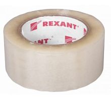 Упаковочная клейкая лента REXANT 48 мм х 50 мкм, прозрачный,150 м
