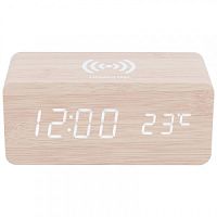 Часы электронные с беспроводной зарядкой HomeStar HS-0123 (1/40)