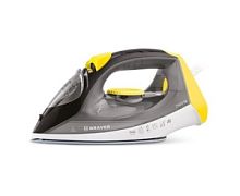 Утюг BRAYER 4003BR-GY, 2,4кВт, подошва керам, пар 140 г/мин, антикапля, разбрызгивание, самоотчистка