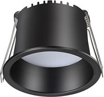Novotech 358898 SPOT NT22 черный Светильник встраиваемый светодиодный IP20 LED 4000К 6W 220V TRAN