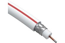 Коаксиальный кабель ЭРА SAT 50 M, 75 Ом, CCS/, PVC, цвет белый