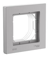 ATLASDESIGN AQUA рамка однопостовая IP44. алюминий ATLASDESIGN AQUA рамка однопостовая IP44. алюминий