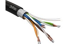 Кабель витая пара ЭРА F/UTP 4x2x24AWG, Cat5e, CCA, PE, OUTDOOR, 305м, SIMPLE