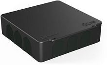 Коробка распределительная 60-0302-9005 для прямого монтажа двухкомпонентная безгалогенная (HF) черная 100х100х30 (48 шт/уп) Промрукав