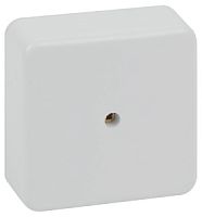 Коробка распаячная BS-W-75-75-28 без клеммы 75х75х28мм белая IP40