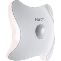 Ночник на магните FERON, FN2020, 8LED, 3хААА battery, 93х93х38мм 41192