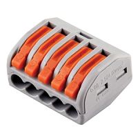 STEKKER Cтроительно-монтажные клеммы 5-проводные, LD222-415 STEKKER Cтроительно-монтажные клеммы 5-проводные, LD222-415