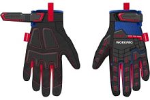 Рабочие перчатки c защитой от ударов WORKPRO Anti Impact Work - размер XL