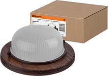 Светильник НПБ1301 венге круг 60Вт IP54 TDM Electric