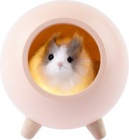 Ночник - светильник светодиодный ЭРА NLED-468-1W-P хомяк розовый